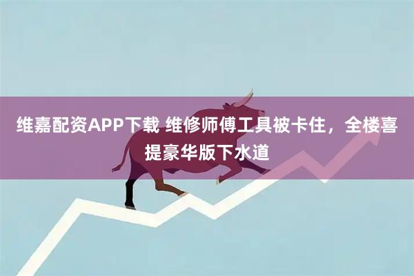 维嘉配资APP下载 维修师傅工具被卡住，全楼喜提豪华版下水道